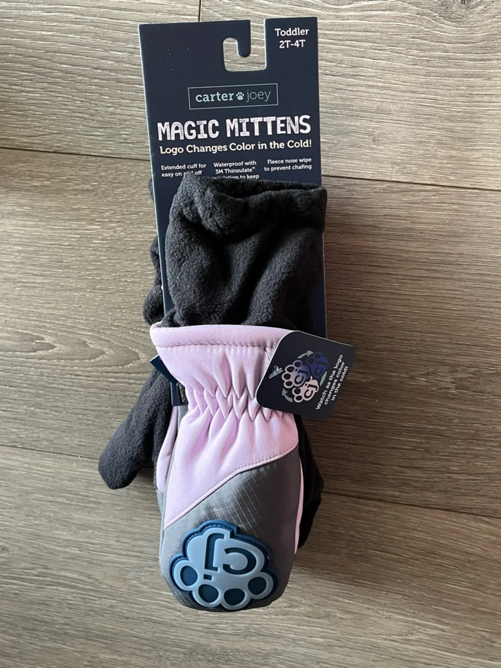 NWT Toddler Cold Weather Bundle~Rattle Mits, Color Changing Mits, Play Dough Set